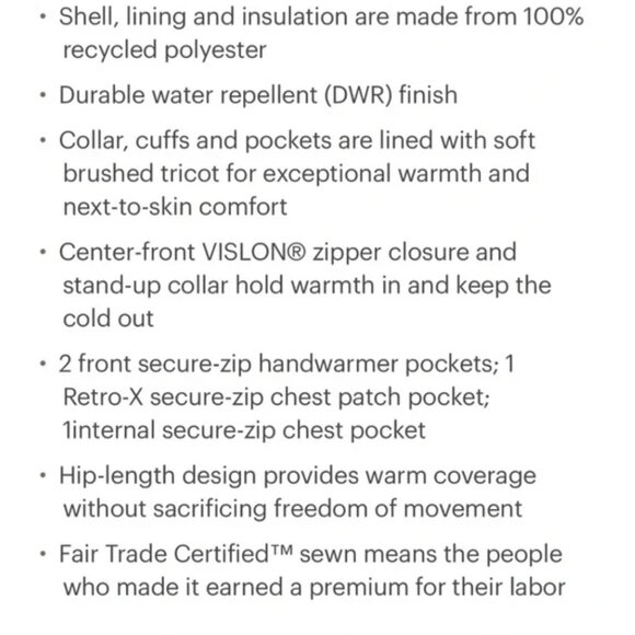 Patagonia Black Puffer Jacket - Picture 8 of 8